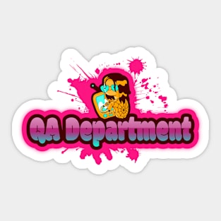 QA Department v3 Sticker